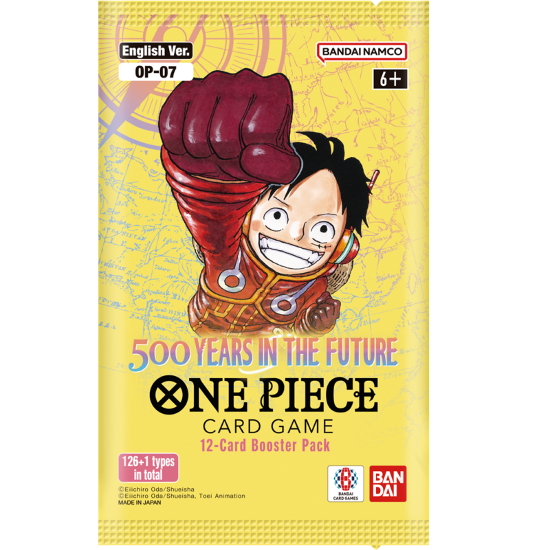 One Piece Card Game: 500 Years in the Future (OP-07) Booster Box - Maney Cards
