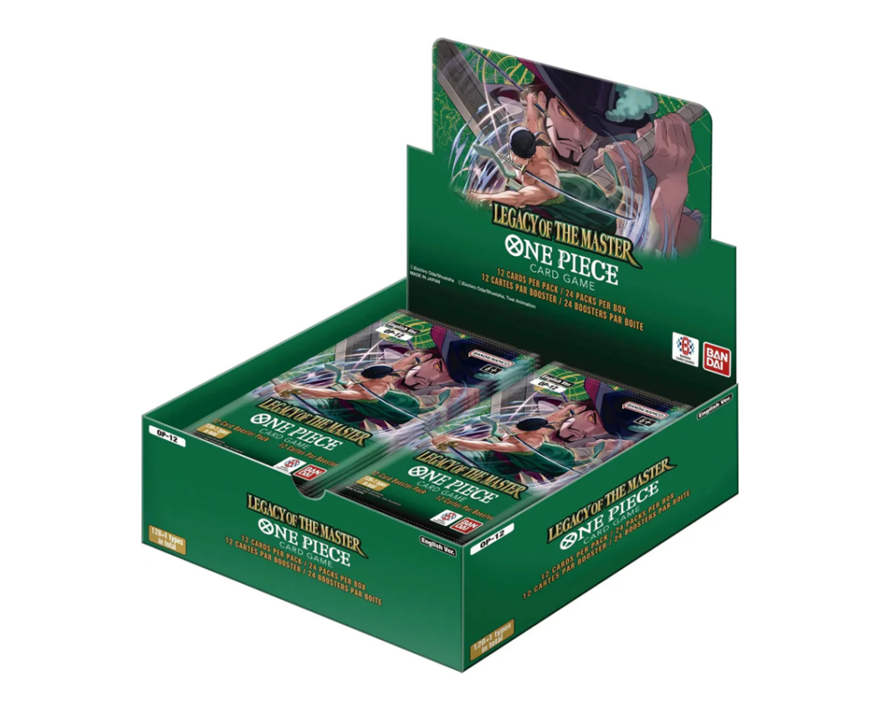 One Piece Card Game: Legacy Of The Master (OP-12) Booster Box - Maney Cards