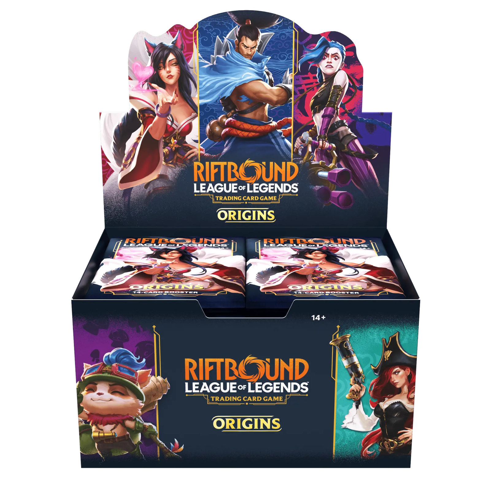 riftboundoriginsbox Riftbound: League of Legends TCG - Set One: Origins Booster (24 Count) - Maney Cards