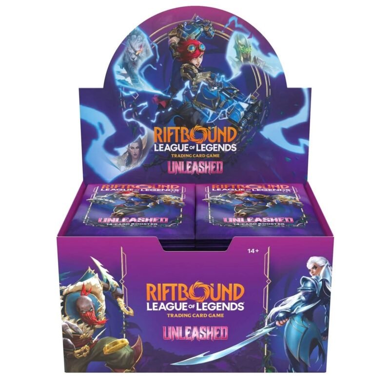Riftbound: League of Legends TCG - Set Three: Unleashed Booster (24 Count) - Maney Cards