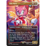 Magic: The Gathering - WPN Exclusive Non Foil Secret Lair - Sonic The Hedgehog: Friends & Foes - Maney Cards