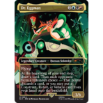Magic: The Gathering - WPN Exclusive Non Foil Secret Lair - Sonic The Hedgehog: Friends & Foes - Maney Cards