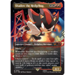 Magic: The Gathering - WPN Exclusive Non Foil Secret Lair - Sonic The Hedgehog: Friends & Foes - Maney Cards