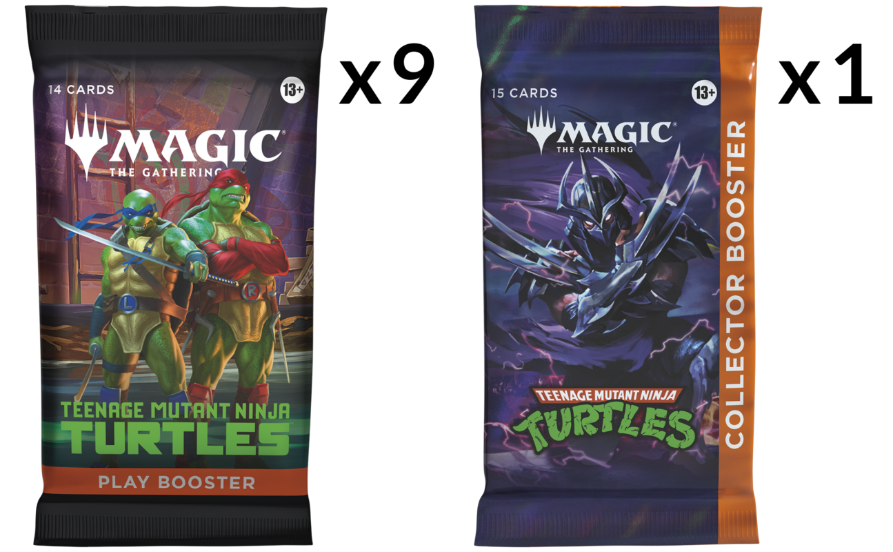Magic: The Gathering - Teenage Mutant Ninja Turtles Pizza Bundle - Maney Cards